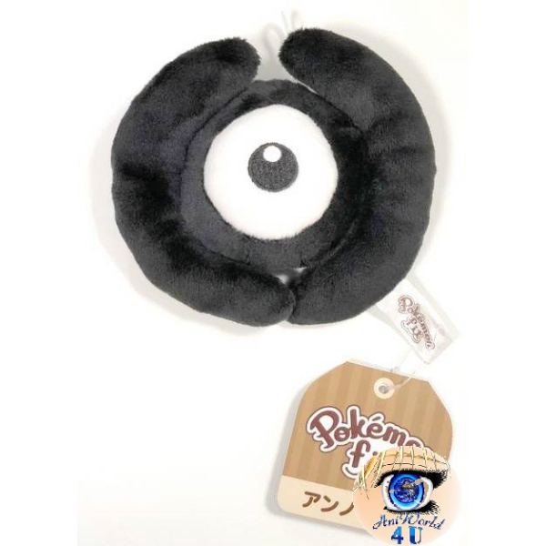 Officiële Pokemon center knuffel Pokemon fit Unown H 12cm